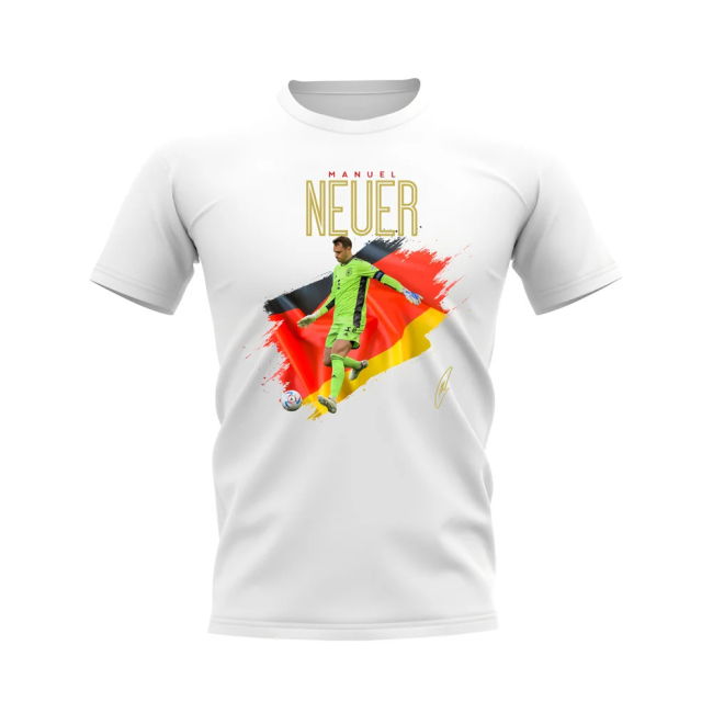 Authentic Manuel Neuer Germany National Team Lightweight