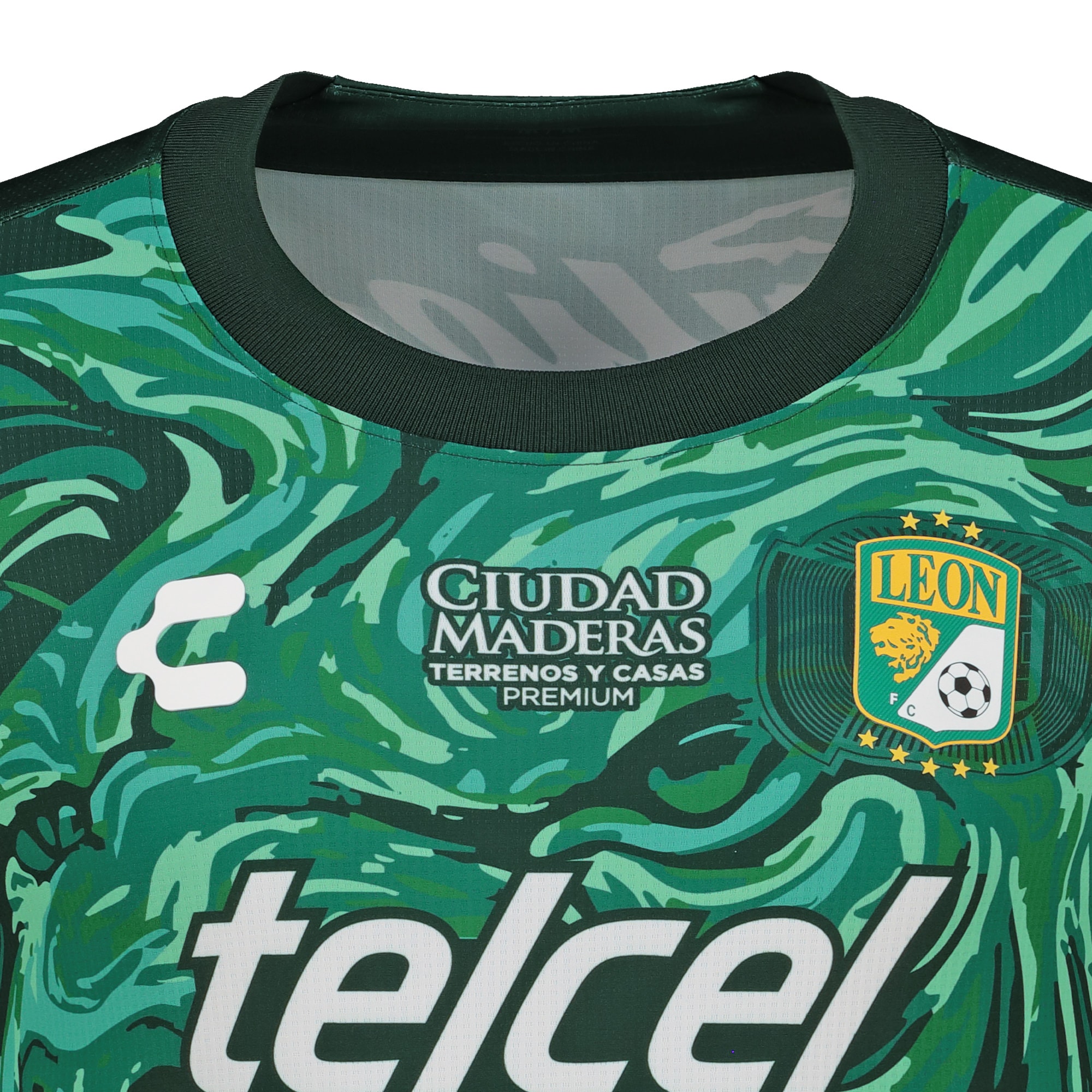 [SJH] Club Leon Charly 2026/27 Home Authentic Jersey - Green