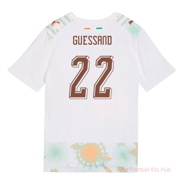 2026-2027 Ivory Coast Away Shirt (Kids) (Guessand 22)