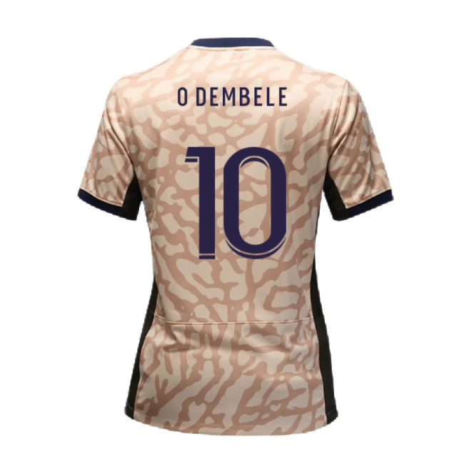 Psg Home Professional O Dembele Jersey Uv-protective Performance