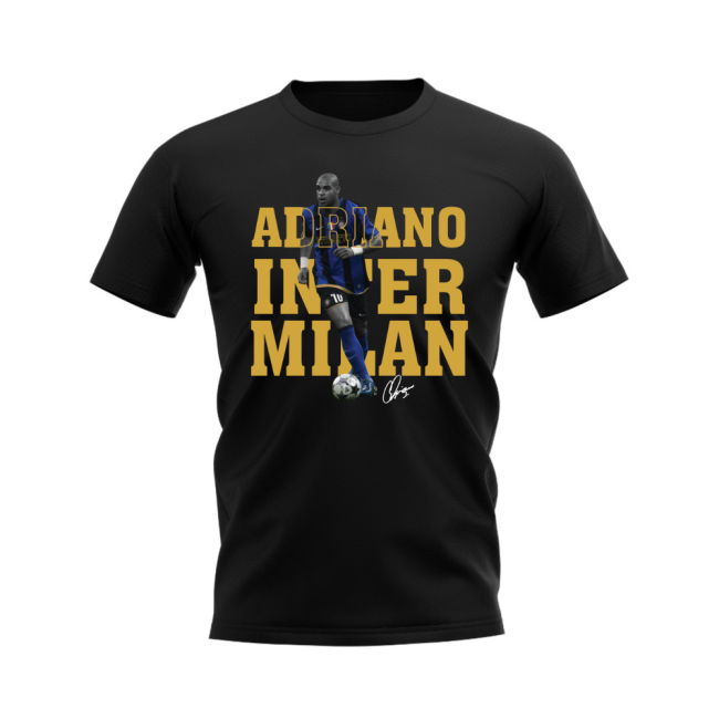 T-Shirt for Adriano Inter Milan Player fans (Unisex