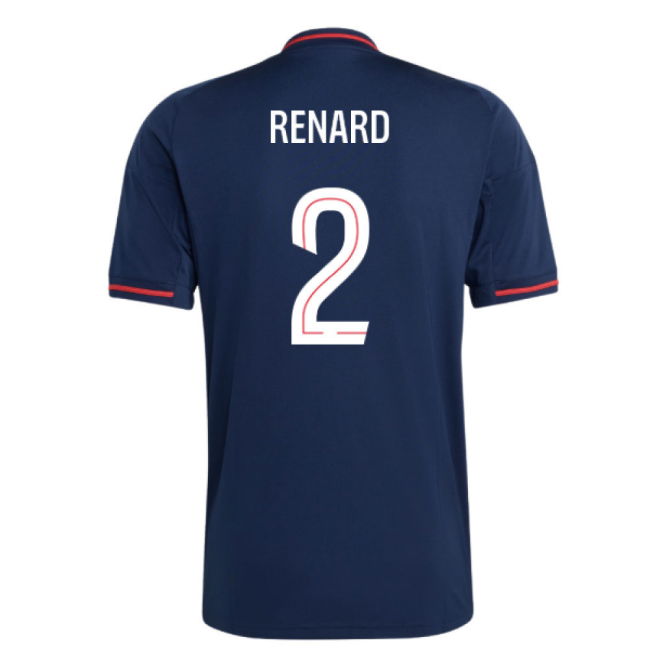 Licensed Copy Lyon Away Replica Jersey for Adults (Renard 2)