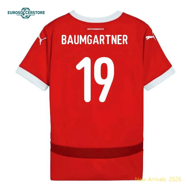 Football Team Kids Soft Baumgartner Jersey 2024-2025 Machine-washable