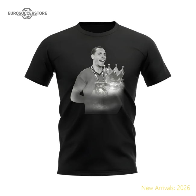 Authentic Rio Ferdinand Manchester United Legend T-shirt (black)