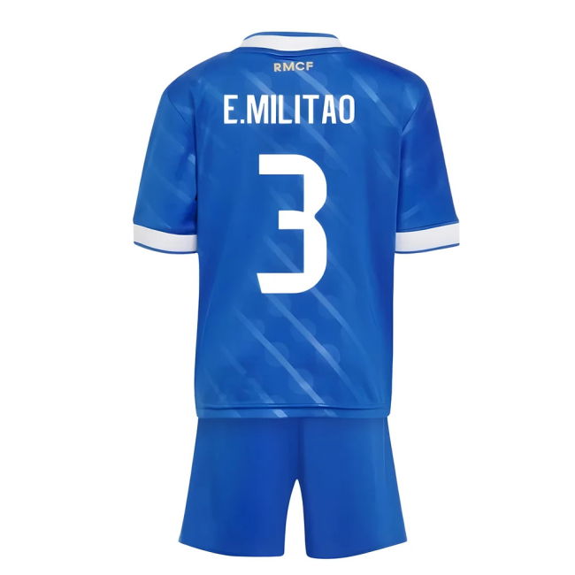 2025-2026 Real Madrid CF Authentic Kit (E.Militao 3) | Authentic