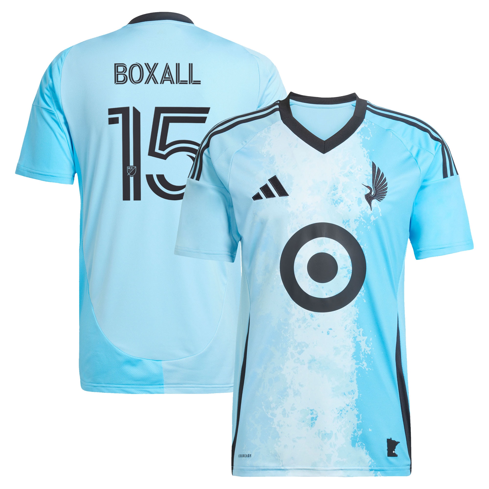 [SJH] Michael Boxall Minnesota United FC 2025 CONVERGENCE Replica Jersey - Blue