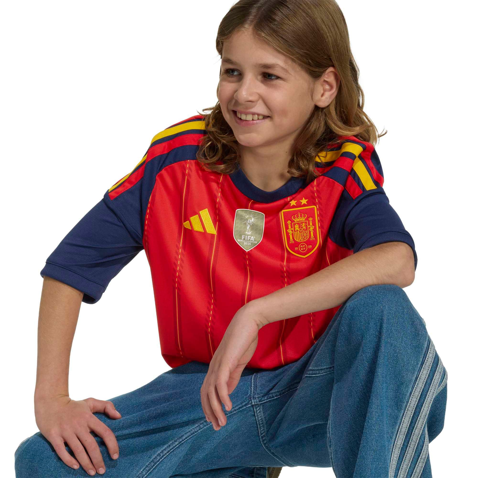 [JED] Spain National Team Youth 2026 FIFA World Cup Champions Replica Jersey - Red