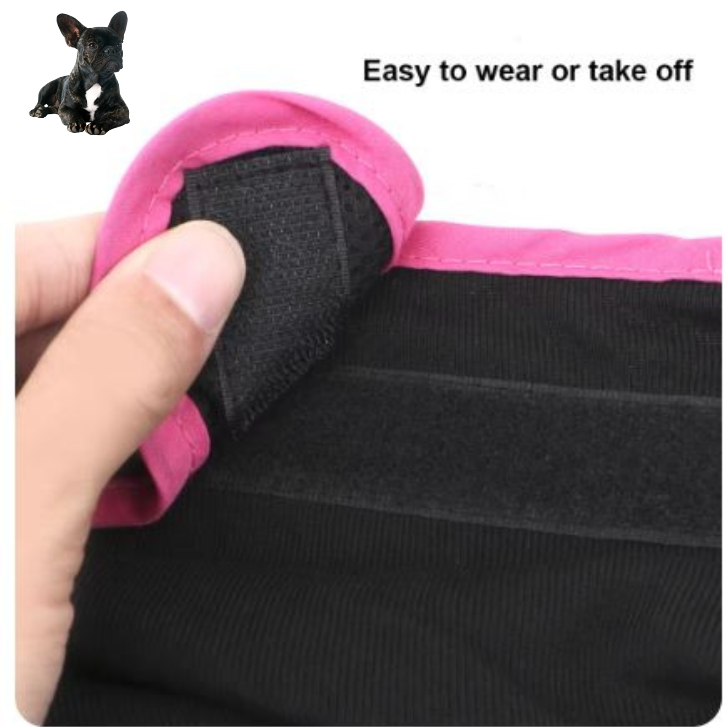 Cozy Adjustable French Bulldog Shorts Diaper for French Bulldog Lovers