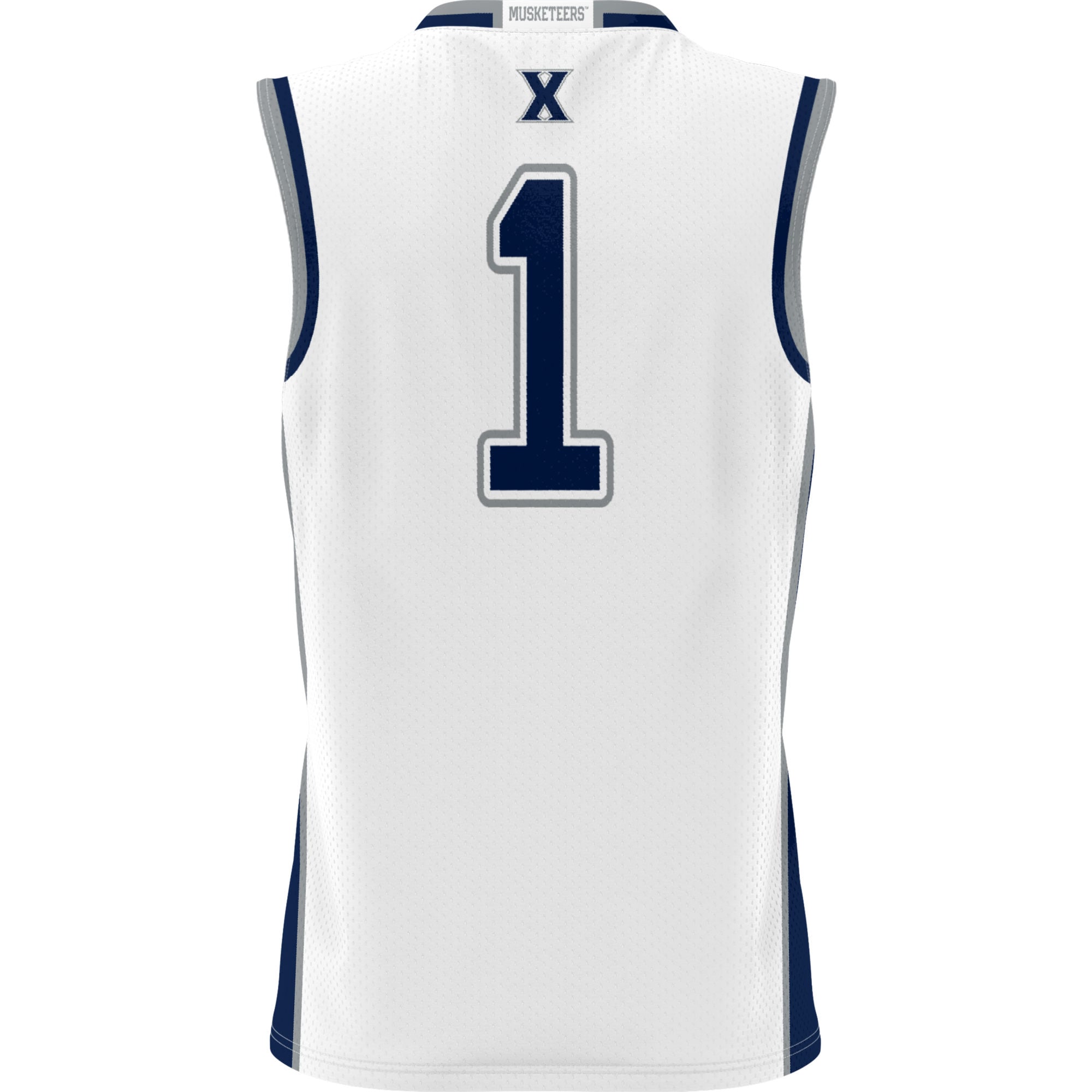 #1 Xavier Musketeers GameDay Greats Youth Lightweight Basketball Jersey - White