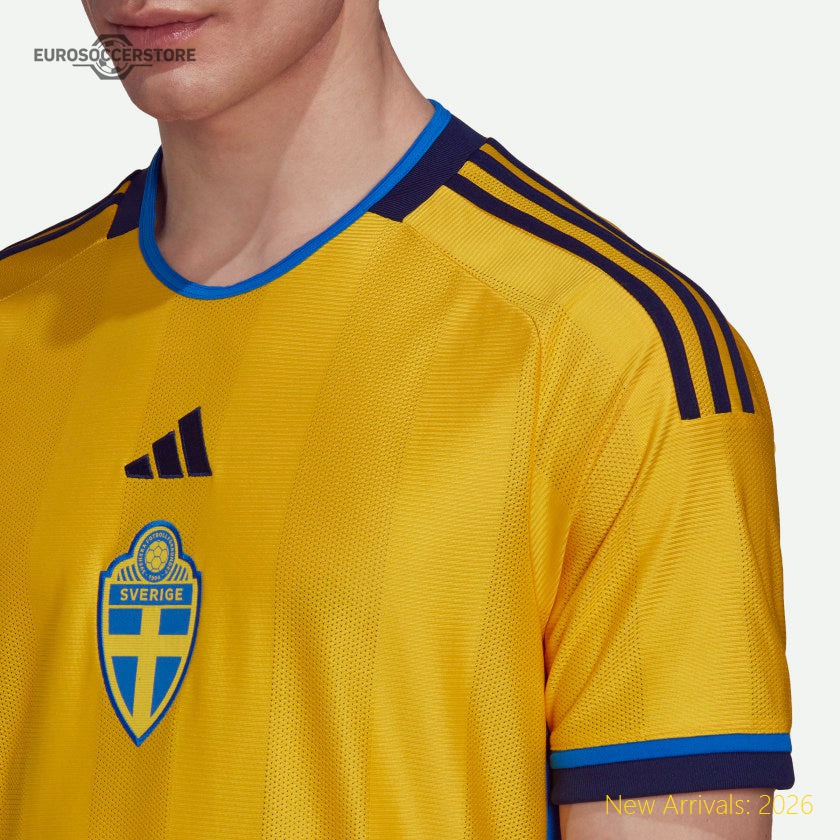 Modern Design Trendy Trendy Men Swe Team Official Home Jersey 2022