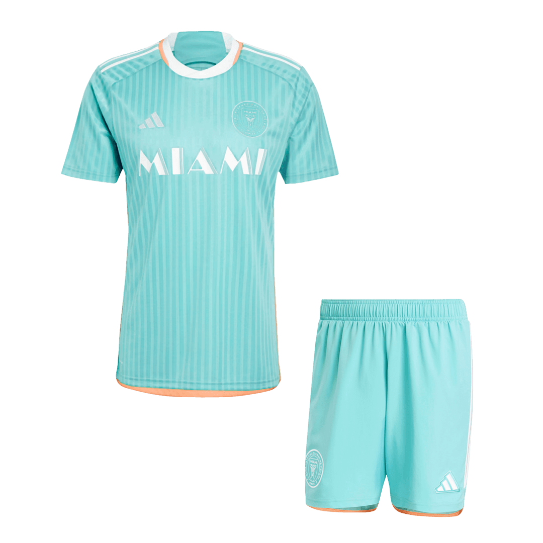 Inter Miami CF Third Away Soccer Jersey Kit(Jersey+Shorts) 2024Authent