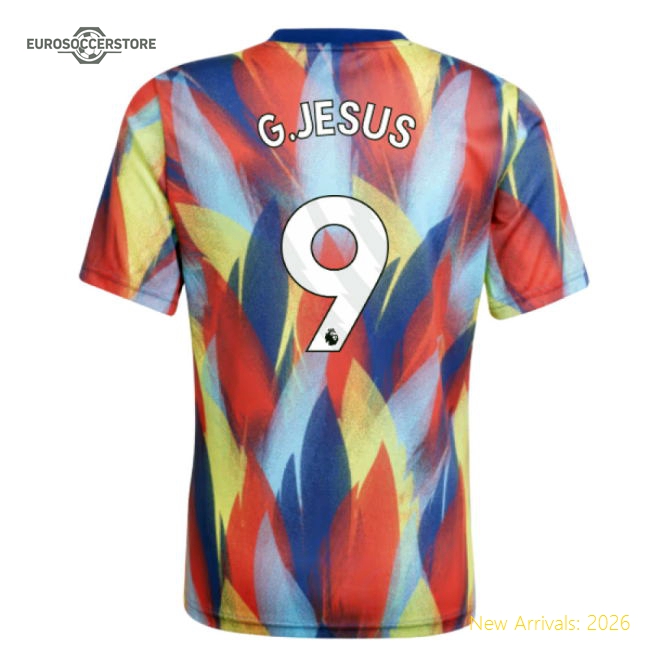 High-quality Arsenal Kids G.jesus Jersey 2025-2026 Quick-dry