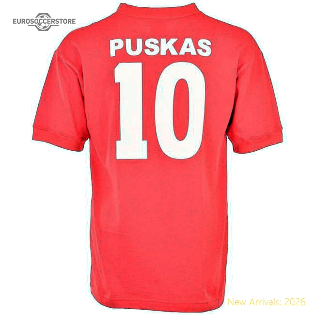 Hungary 1954 World Cup Final Puskas 10 Retro Football Shirt