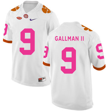 Men's CLE Tigers White 2024 replica Wayne Gallman #9 alternate jersey