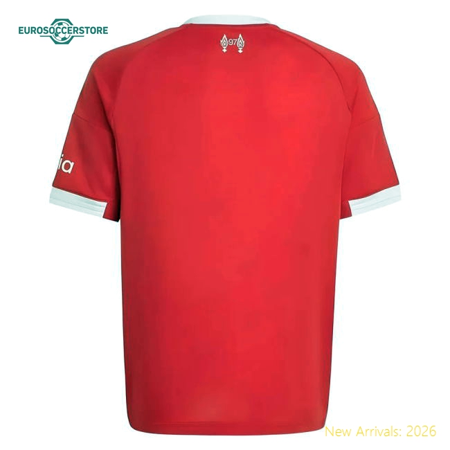 Liverpool 2024-25 Home Fan Version For Kids J. Football Shirt