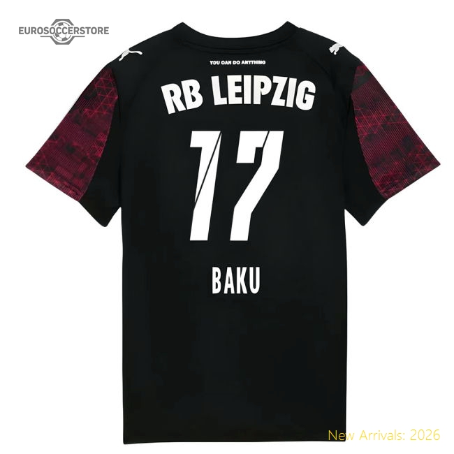 Trending 2025-2026 Red Bull Leipzig Third Shirt (Kids) (Baku 17)