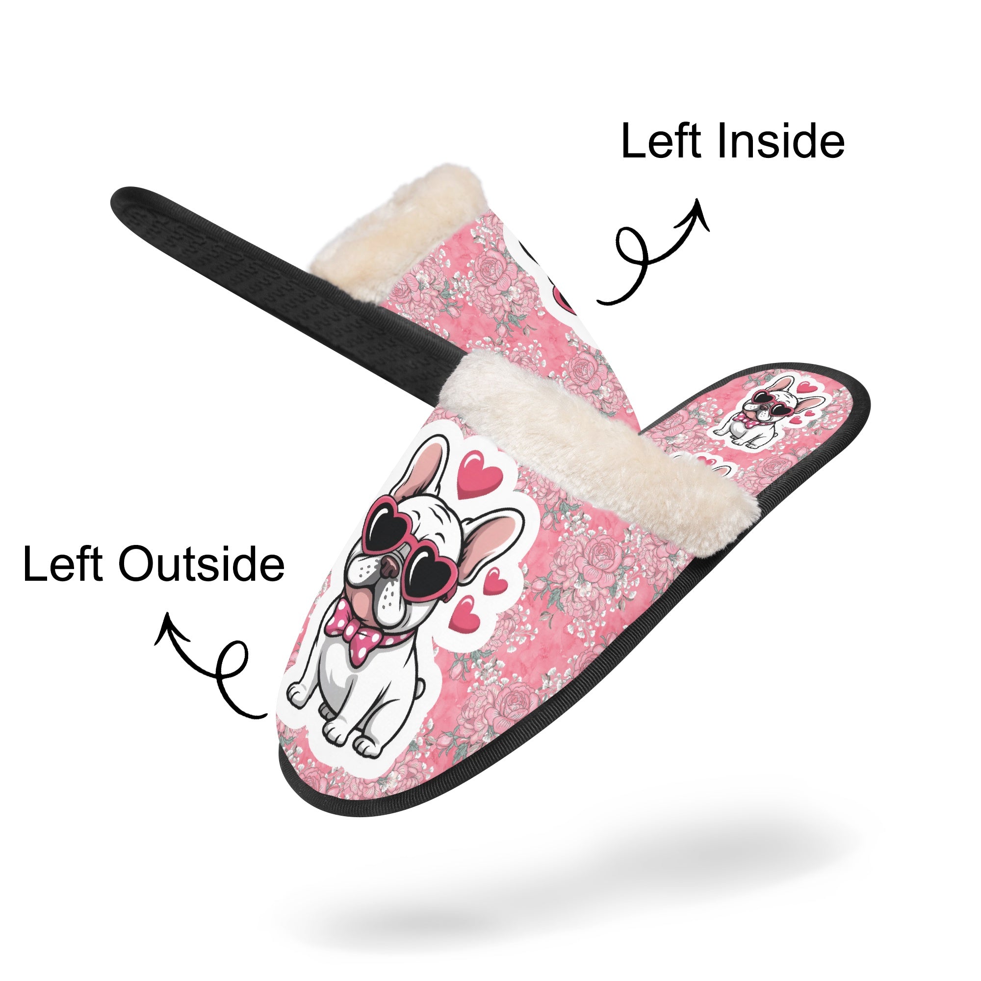 French Bulldog Themed Harry - Everyday Cozy Winter Slippers Everyday Use