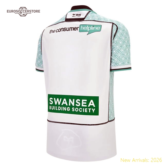 2025-2026 Ospreys Away Rugby Shirt (Kids)