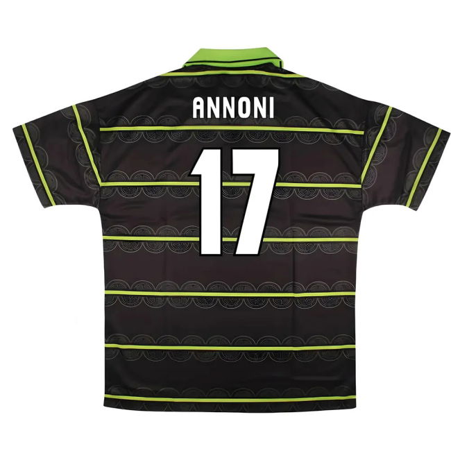 Replica 1998-1998 Celtic Away Away Annoni 17 With Special Edition