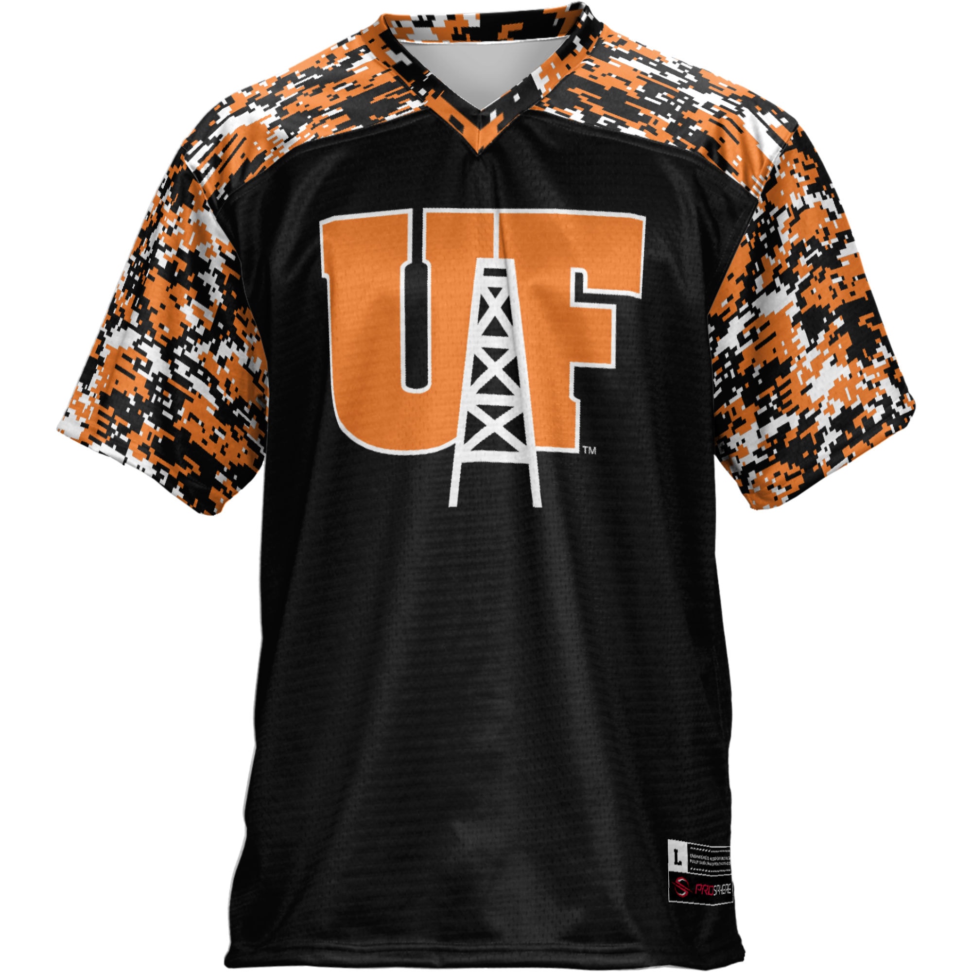 Findlay Oilers GameDay Greats Youth Camo 2026 Season Football Jersey - Black