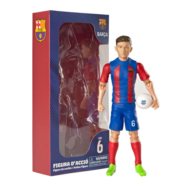 FC Barcelona Gavi 20cm Action Figure Jersey - New - Stadium- Style