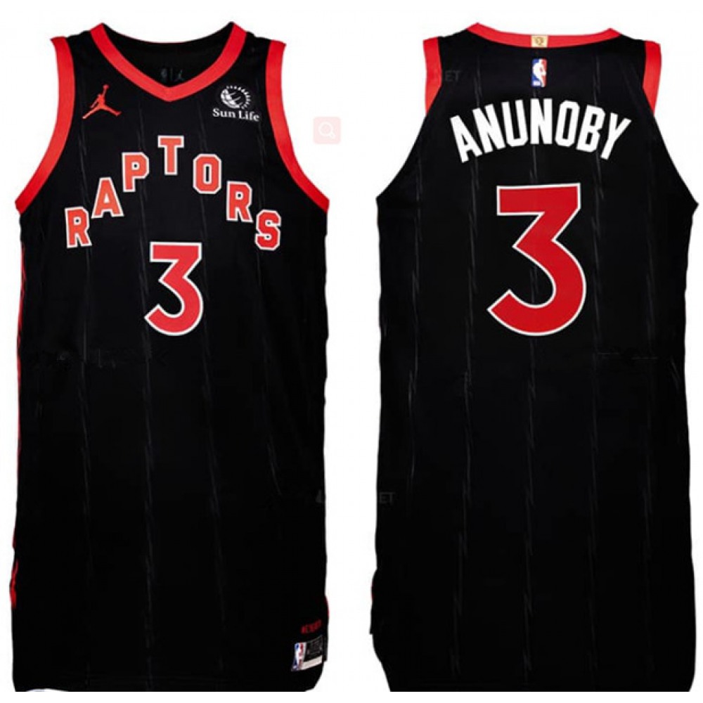 Collector's Item Pro Men's TOR #3 OG Black Basketball Jersey