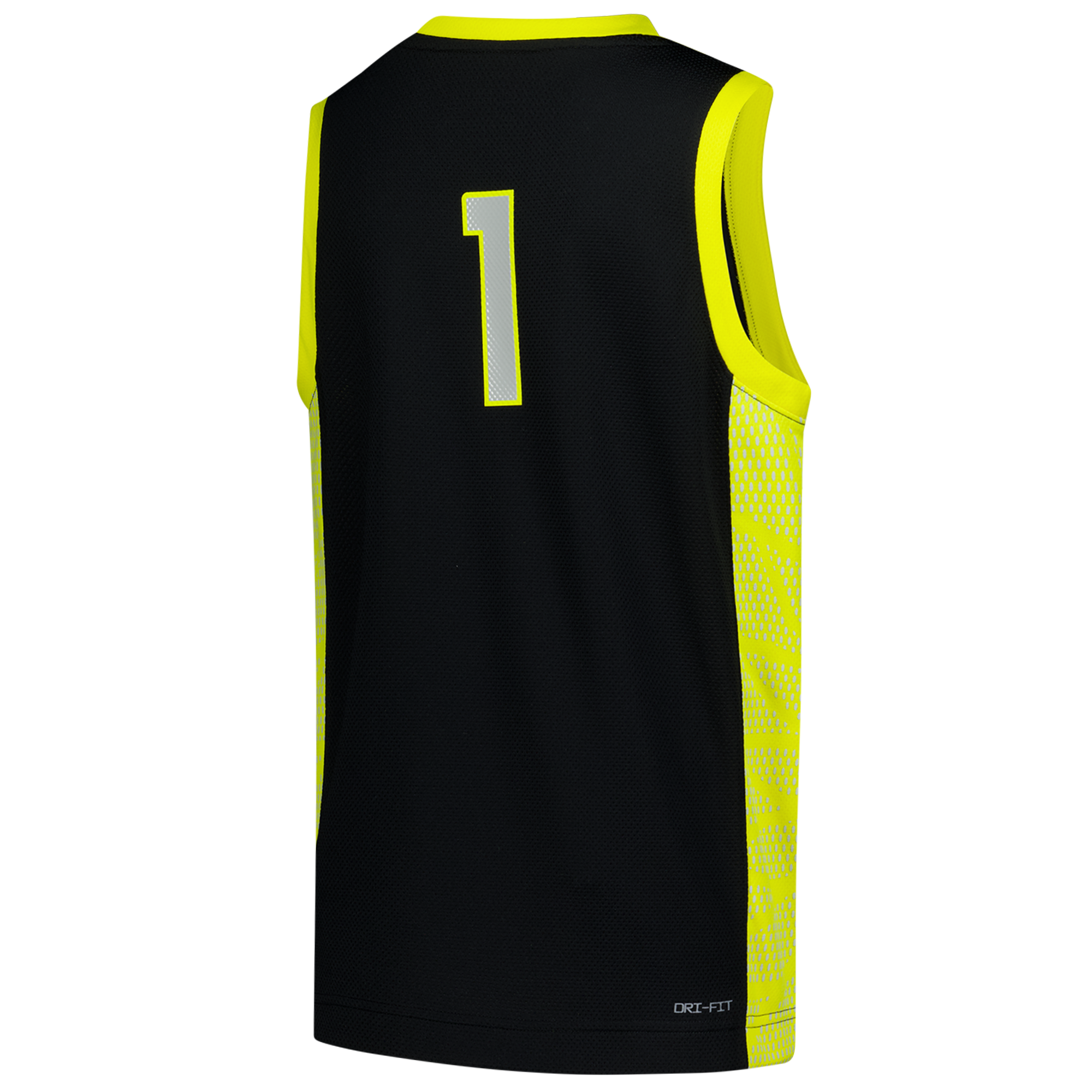 #1 Oregon Ducks Nike Youth Replica Basketball Jersey - Black