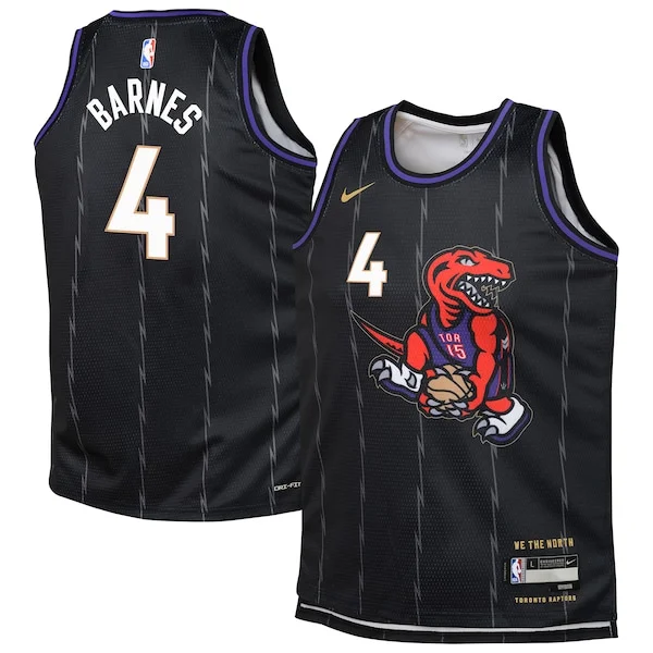 Elite Scottie Barnes TOR NBA Jersey - Black - Value Pack