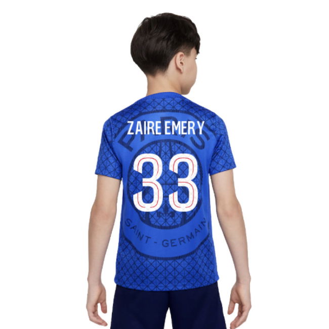 Kids PSG Club Traditional Home Game Jersey