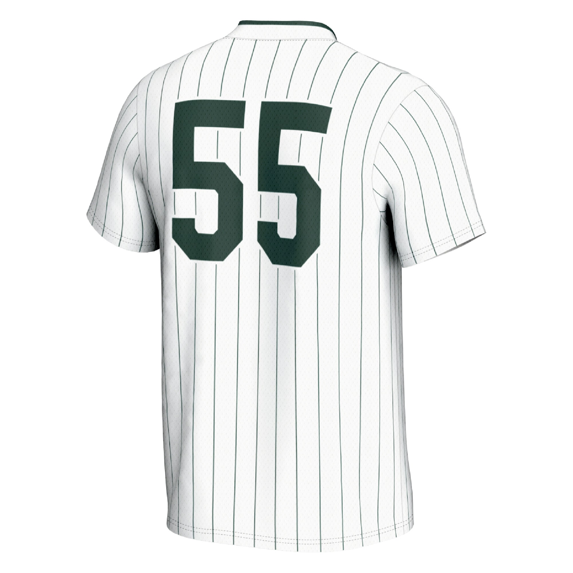 [NJP] Michigan State Spartans GameDay Greats Unisex Lightweight Softball Fashion Jersey - White