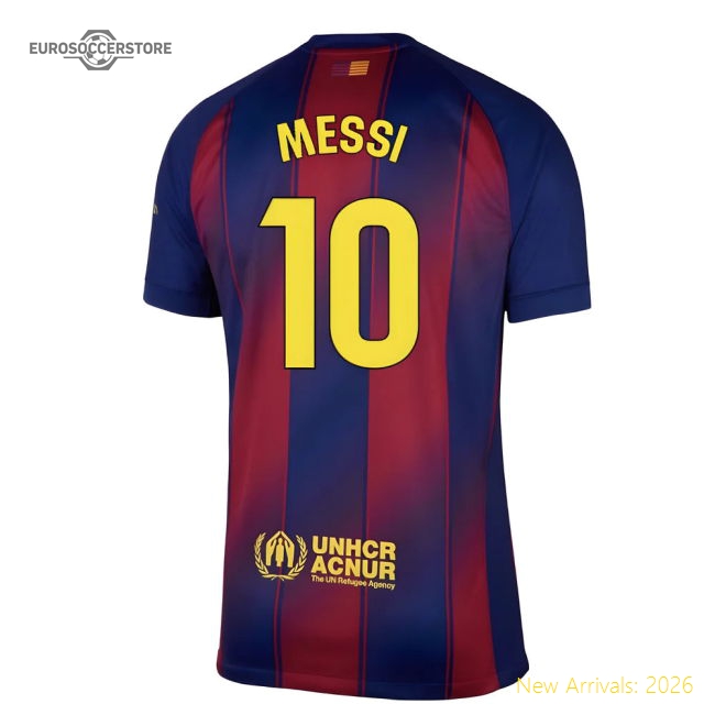 2025-2026 Fcb Main Jersey (messi 10) - Concept Creation