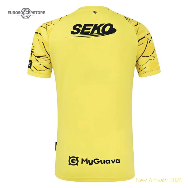 2025-2026 Rangers Home Goalkeeper Shirt (Yellow) - Kids