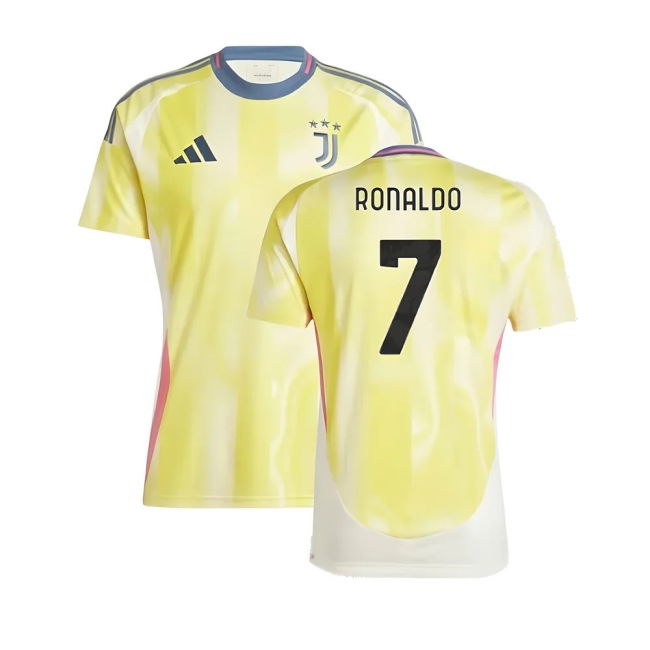 Juventus 2024-2025 Away Soccer Jersey (Ronaldo 7) | Affordable