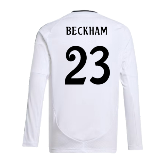 Camiseta Real Madrid 2024-2025 Local Niños - Oficial Con Beckham 23