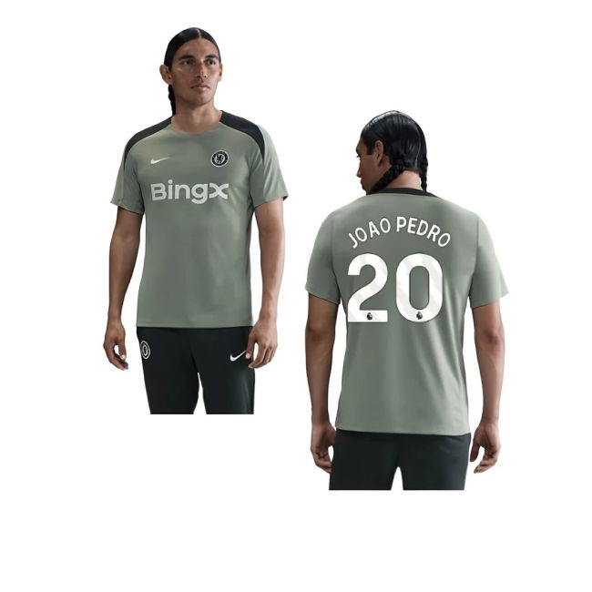 Chelsea Chelsea Strike Training Shirt Jade Green Joao Pedro #20 Pr...