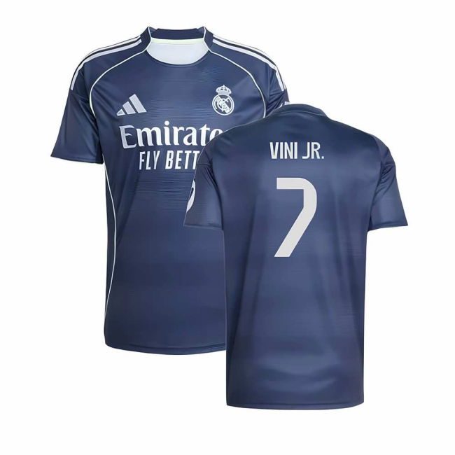 2025-2026 RM Away Performance Football Shirt (Vini Jr. 7)