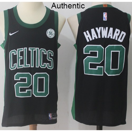BOS Black Nike B. Celtics #20 NBA Jersey Game Day Wear Premium Quality