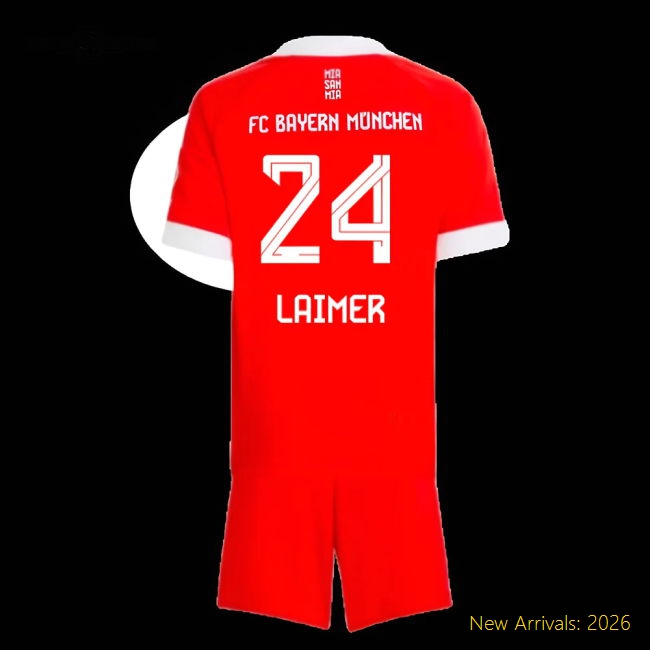 Bayern Munich 2024-25 Home Fan Version For Adults (Laimer Football Shirt