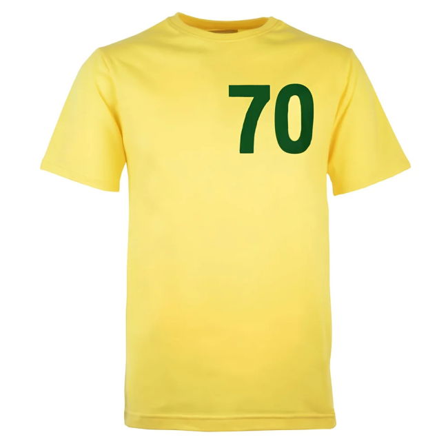 Replica Brazil 1970 World Cup T-Shirt Soccer Performance