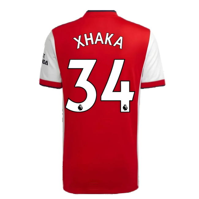 XHAKA 34 2021-2022 Arsenal FC Home Kit