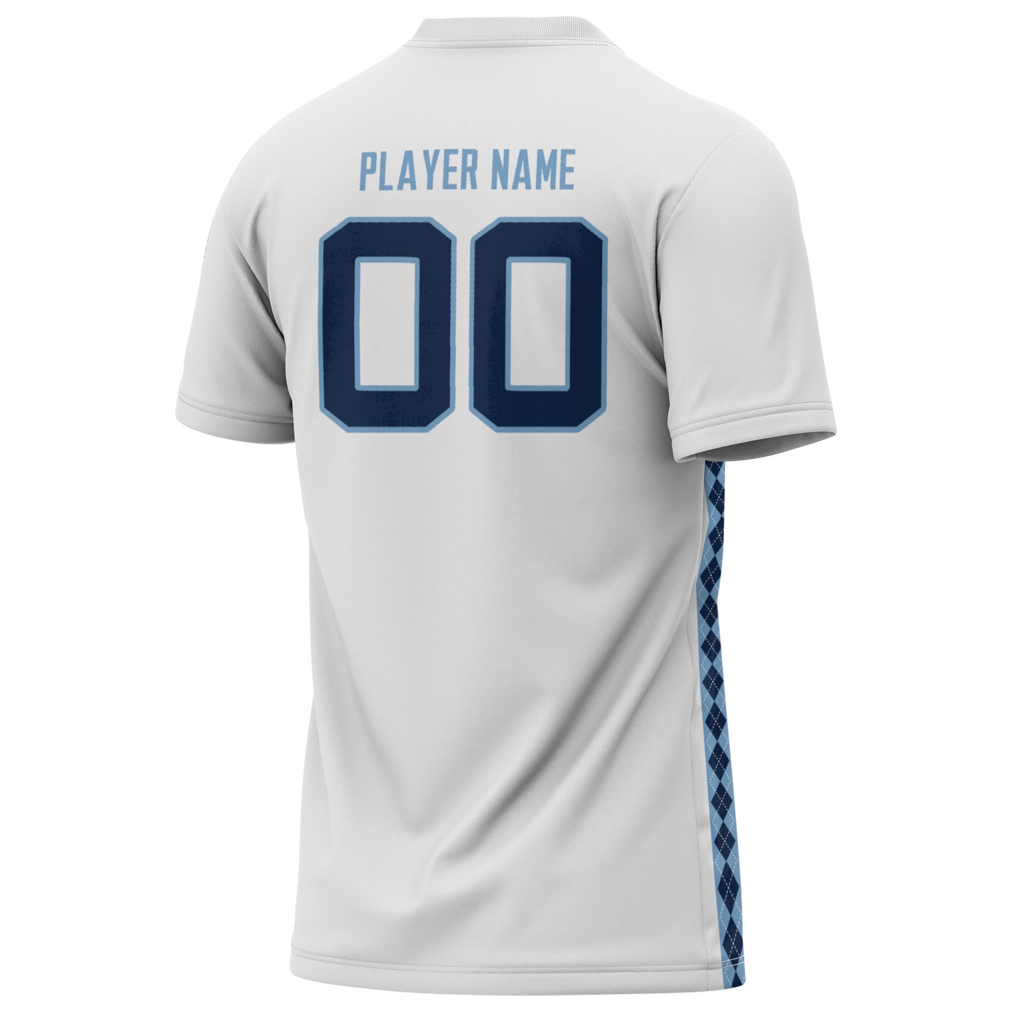 [NJP] North Carolina Tar Heels GameDay Greats Unisex NIL Pick-A-Player Lightweight Women's Soccer Jersey - White