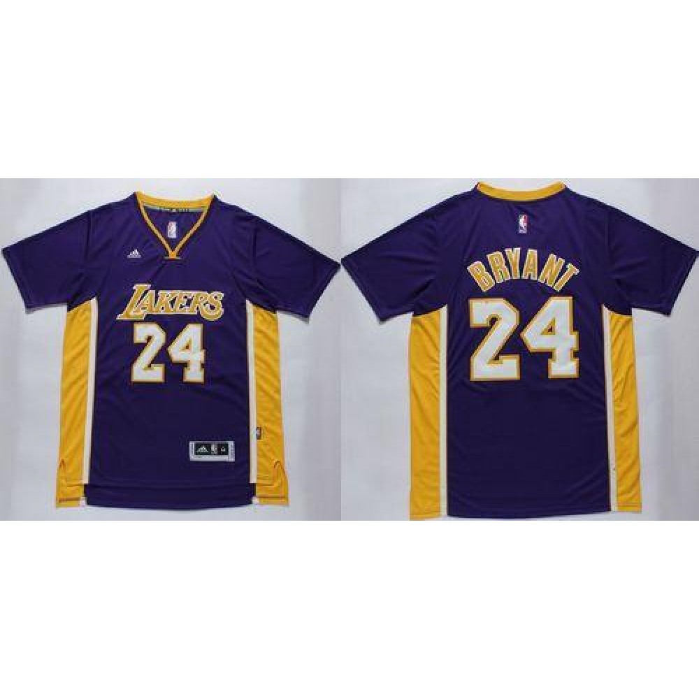 Fan Favorite Performance Men's LAL #24 Kobe Purple Basketball Jersey