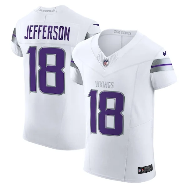 None Justin Jefferson Elite Jersey - White | NFL Player Jersey