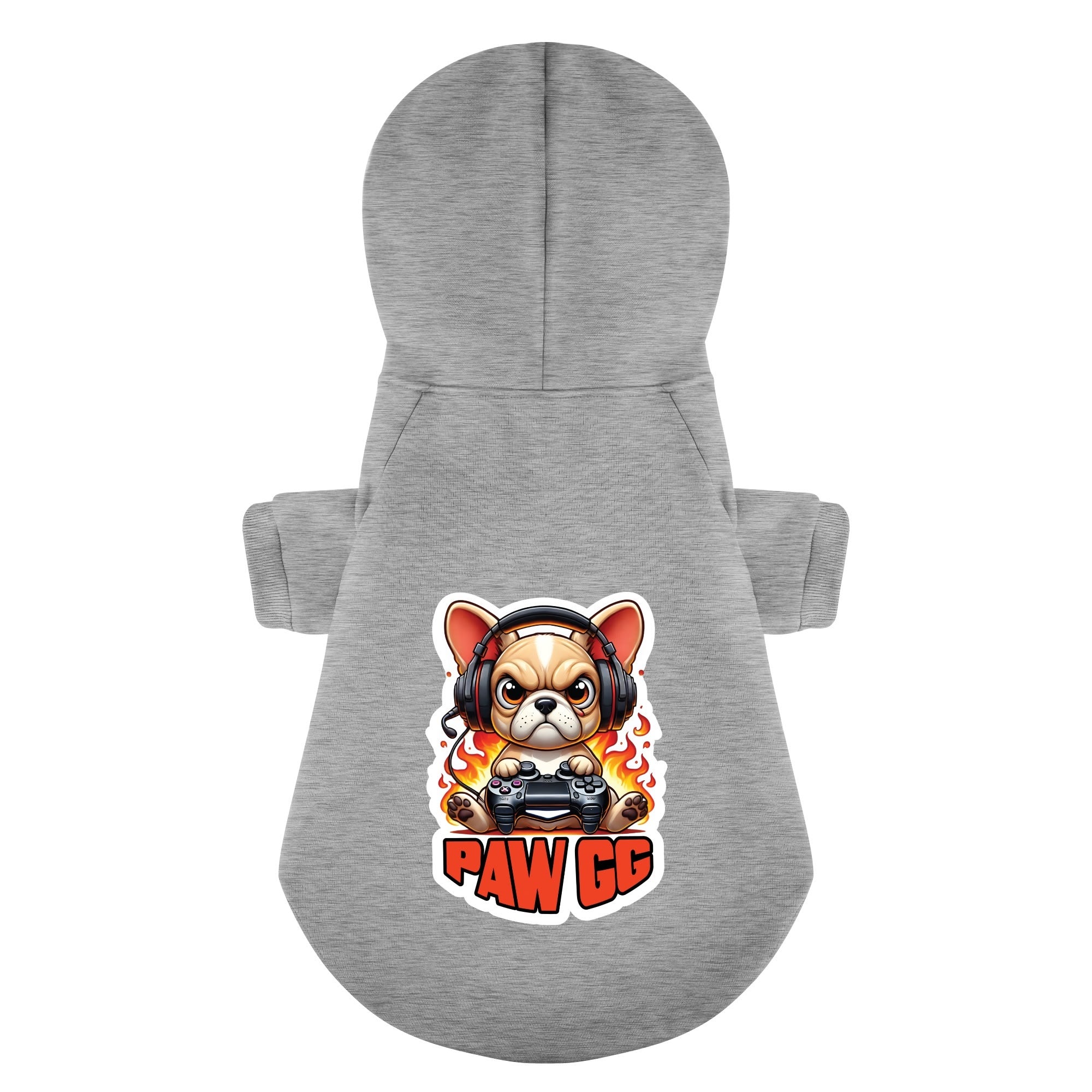Lifestyle-Driven Paw Gg - Personalized French Bulldog Hoodies With Fu...