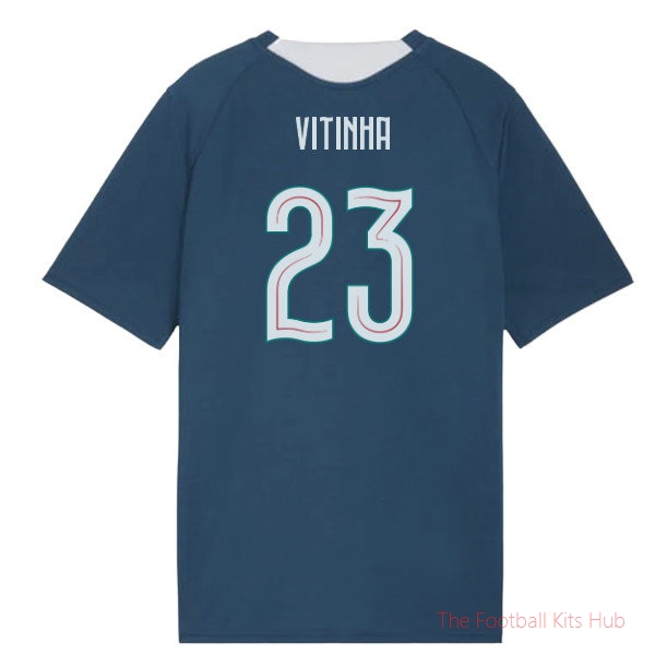 2026-2027 Portugal Training Jersey (Ocean Tropic) - Kids (Vitinha 23)