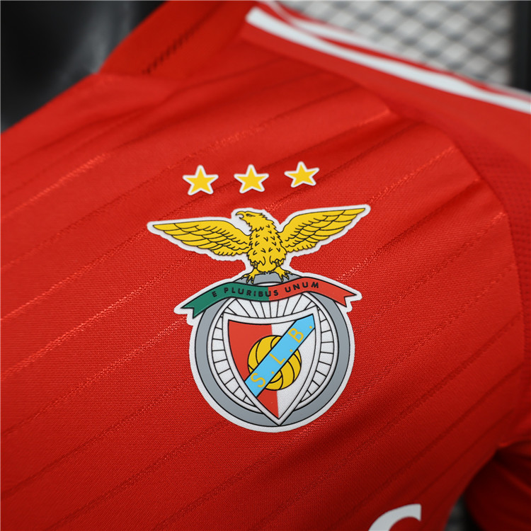 Professional Grade Benfica 2425 Home Red Soccer Jersey Football Shirt