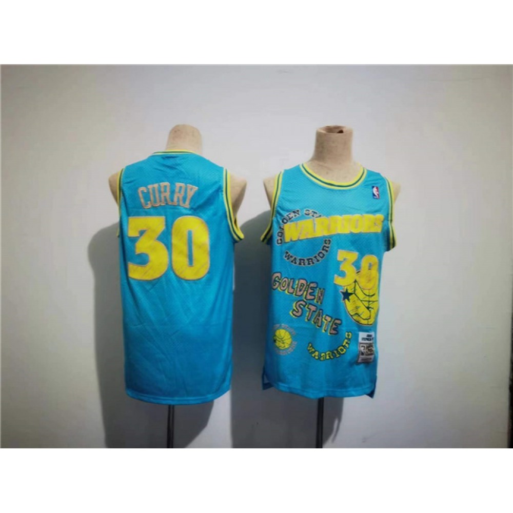 Limited Edition Stephen Curry30 Golden State Warriors Jersey Blue -
