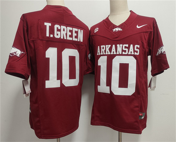 authentic Men's None #10 None Red 2025 Jersey team authorized
