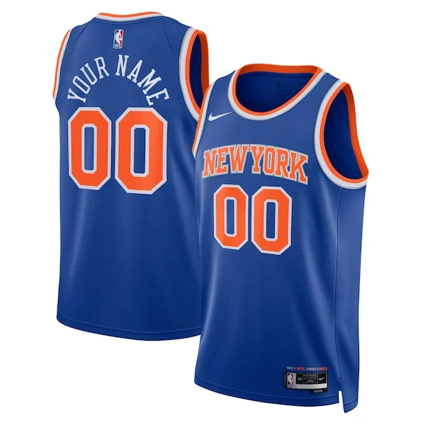 New York NYK Swingman Jersey - stylish Basketball - Blue basketball