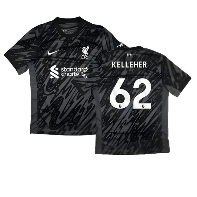 2024-20 Liverpool Home Football Shirt Kelleher Name Number L M S